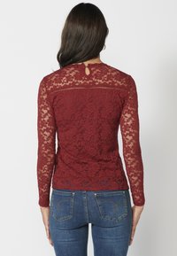 Koroshi LONG SLEEVE - Pusero - granate   maroon