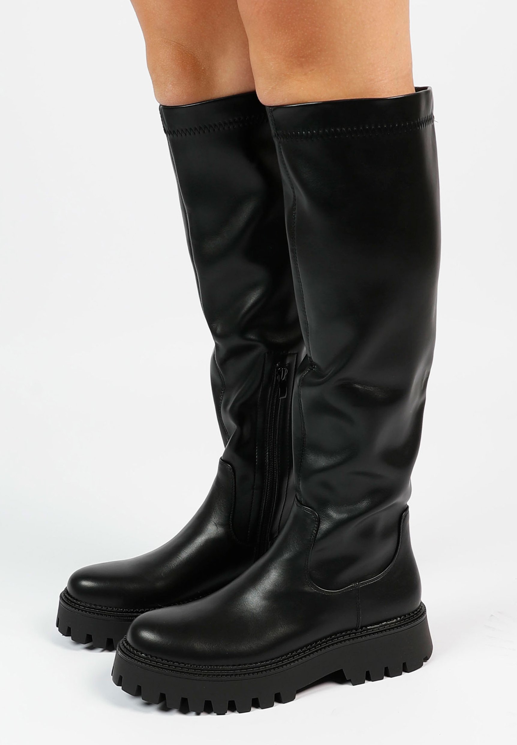 Bottes Sacha Chaussures Soldes Bottines à Lacets En Cuir Noir