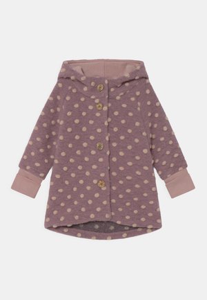 LANA COTTA MOTIF - Abrigo corto - mauve-cream