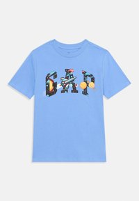 GAP - VALUE LOGO TEE BOYS - T-shirt imprimé - shirting blue Image miniature 1