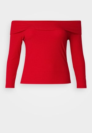 ONLY Carmakoma, CAREVELYN - Svetrík - mars red