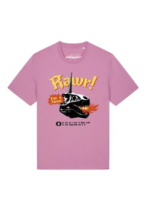 RAWR - T-shirt print - bubble pink
