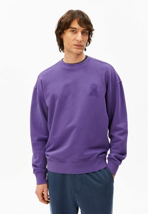 ICONIC Å GMT DYE - Sweatshirt - pungent purple washed