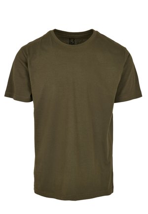 Apdrukāts T-krekls - olive