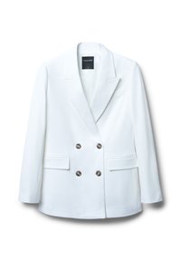 DOPPIOPETTO BOTTONI - Blazer - bianco lana