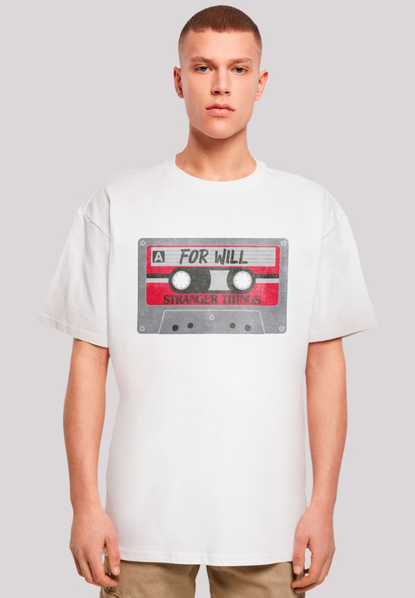STRANGER THINGS CASSETTE FOR WILL NETFLIX TV SERIES - T-Shirt print - weiß