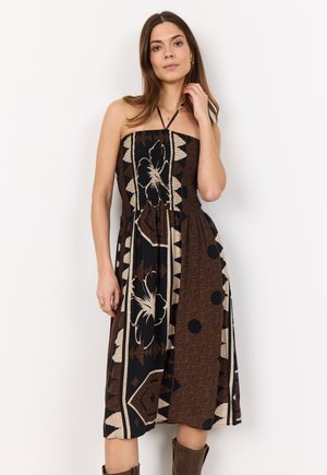 ROSALIE 2 - Freizeitkleid - c hot fudge combi