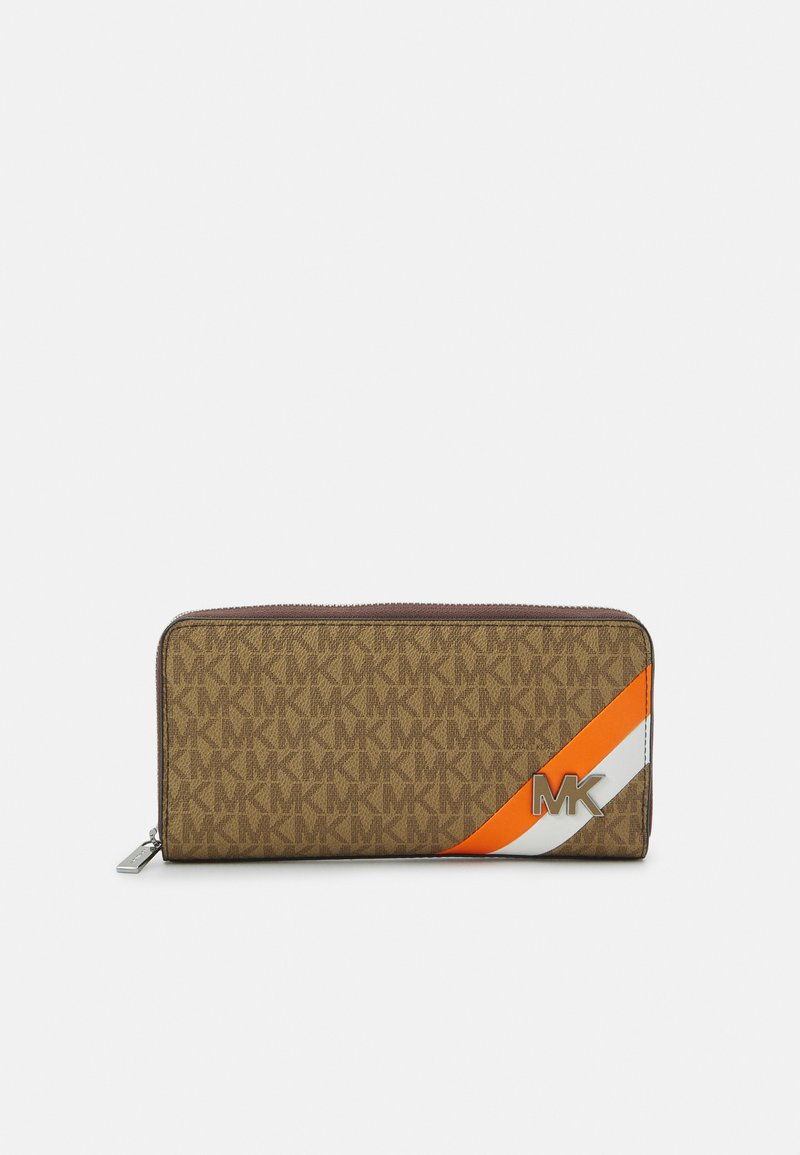 Michael Kors TECH ZIP AROUND UNISEX Wallet apricot/camel Zalando.ie