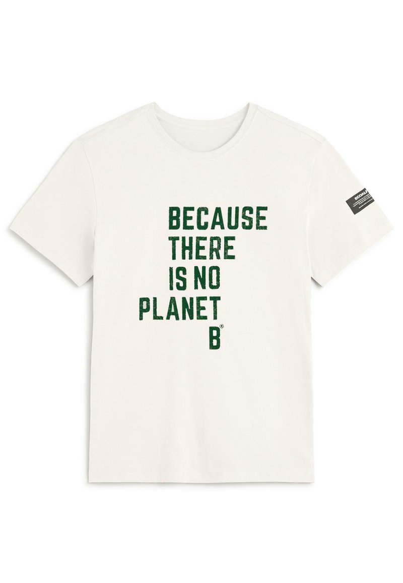 Ecoalf T-shirt print wit Ecoalf T-shirt print wit