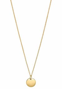 CHRIST Gold MIT GRAVURPLAKETTE - Halsband - gelbgold-coloured