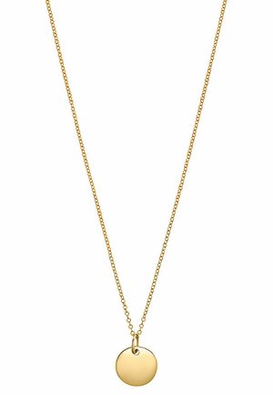 MIT GRAVURPLAKETTE - Halsband - gelbgold-coloured