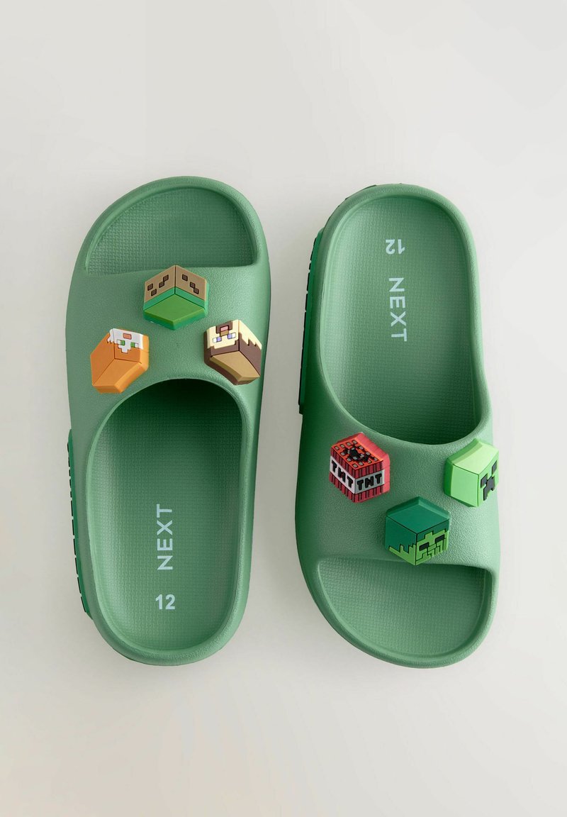 Ciabatte Minecraft Per Bambini - Spiaggia E Piscina, Licenza Ufficiale, Regalo Gamer - Foto 5