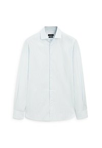 SLIM FIT MICRO-STRIPED GARMENT - Zakelijk overhemd - blue