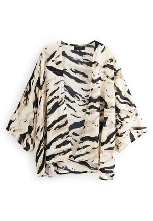 ANIMAL PRINT KIMONO - Jachetă de vară - zebra