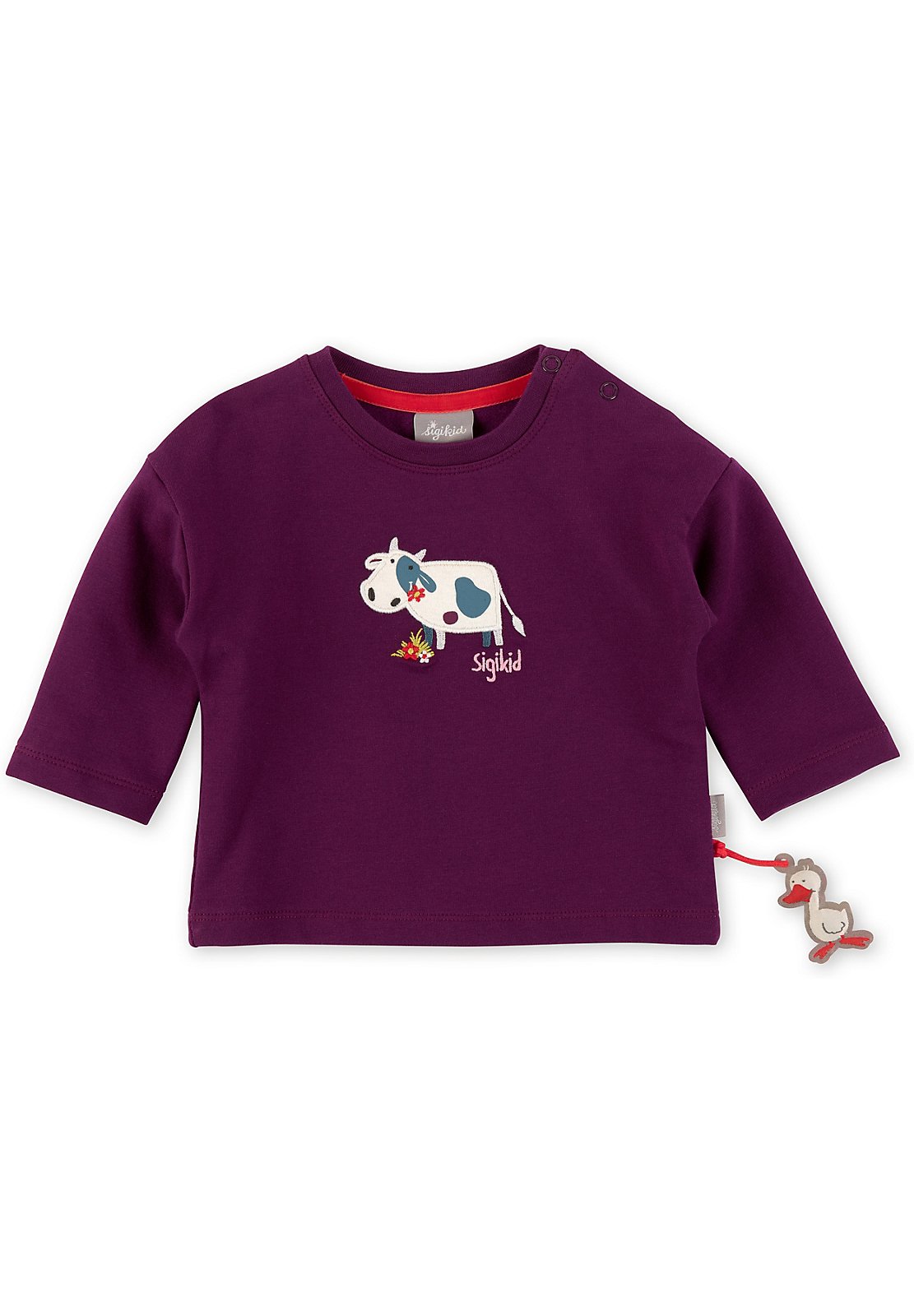 Sweat à Capuche Fille Salt And Pepper - Broderie Cheval - Coton Doux, Poignets Côtelés - Confortable Et Mignon