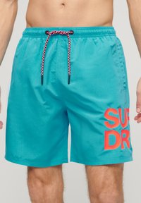 Superdry - Badeshorts - beach blue Thumbnail-Bild 1