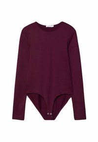 Top s dlouhým rukávem - bordeaux