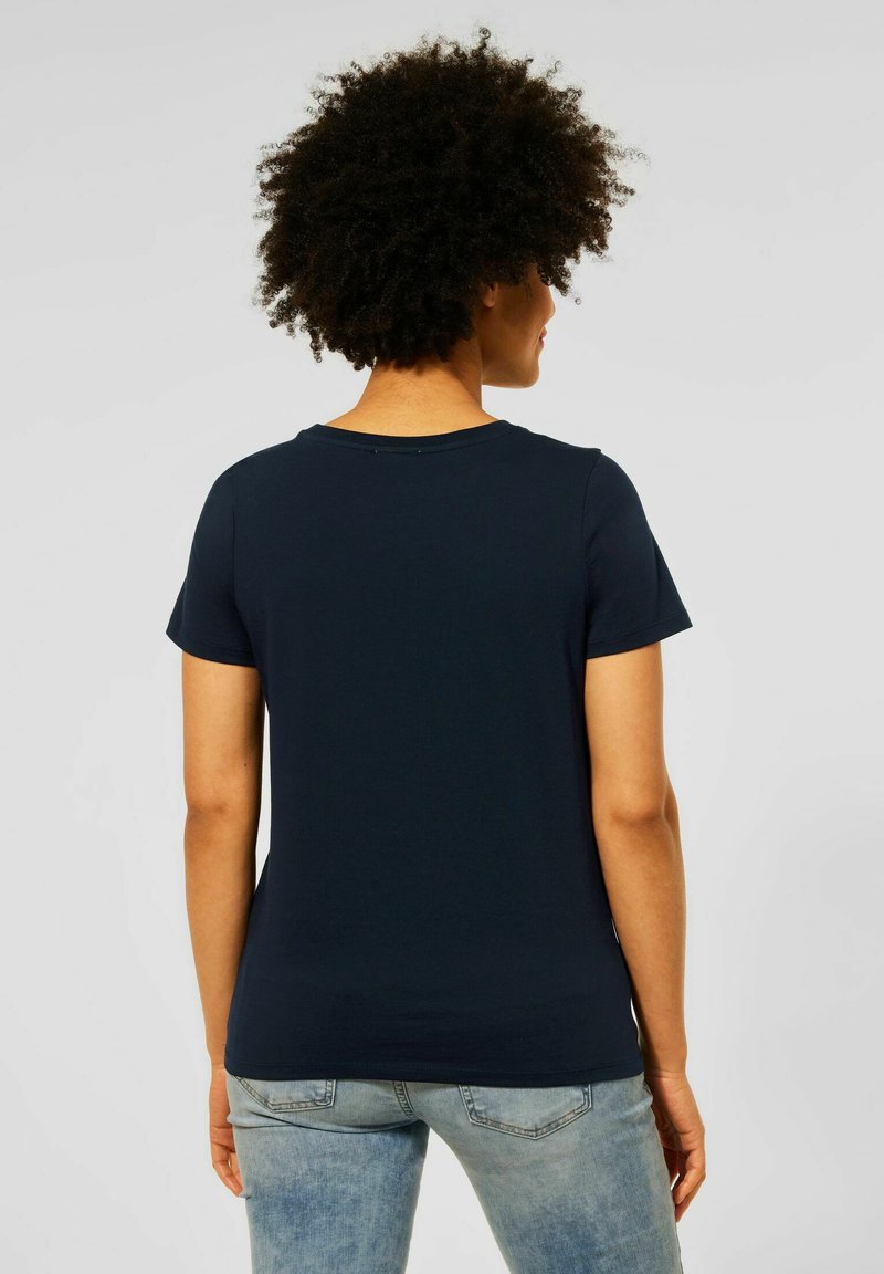 Damen T-Shirts | Street One WORDING T-Shirt print blau/dunkelblau - KF37492 Damen T-Shirts | Street One WORDING T-Shirt print blau/dunkelblau - KF37492