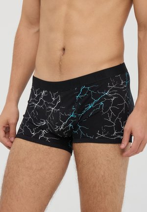 Terranova EFFETTO MARMORIZZATO - Boxer aderenti - nero