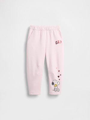 BABY & TODDLER VINTAGESOFT SNOOPY BARREL SWEATPANTS - Pantalon de survêtement - pink dogwood