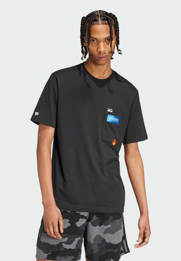 REMOJI POCKET GRAPHIC - Print T-shirt