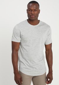 Only & Sons ONSMATT LONGY TEE 7 PACK - T-shirt básica - white/black/light grey melange