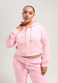 Juicy Couture CAPRICORN HOODIE - Zip-up sweatshirt - pink