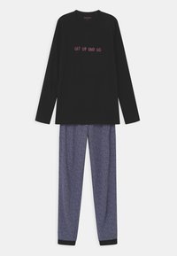 Schiesser Nattøj sæt - schwarz