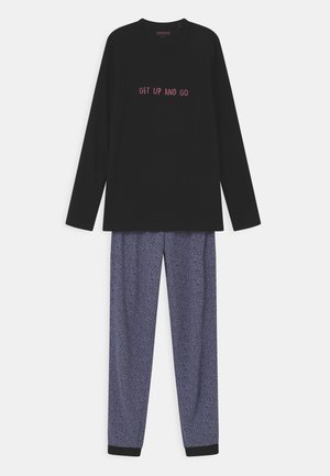 Schiesser Pyjama - schwarz