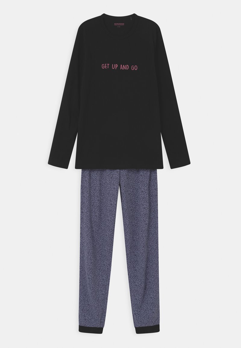 Schiesser Pyjama - schwarz