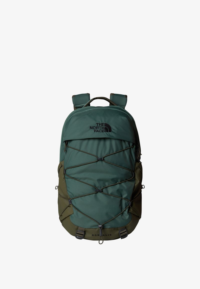 north face backpack dark green The Recon a padded back panel Recon Backpack
