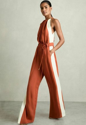 Reiss REGULAR FIT - INEZ -BLOCK ROPE - Jumpsuit - orange