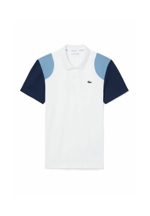 Lacoste, LACOSTE - - Polo - blanc bleu bleu marine-z
