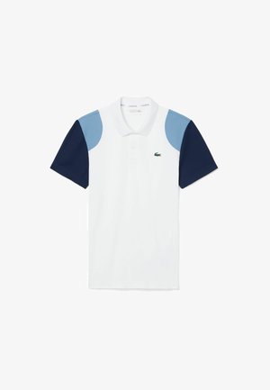 Lacoste, LACOSTE - - Polo - blanc bleu bleu marine-z