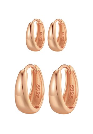 DOME HOOP 2 PACK - Ohrringe - rose gold-coloured