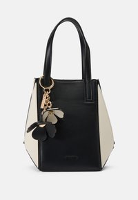 ALDO SMALLPRISMATOTE - Kabelka - black/white