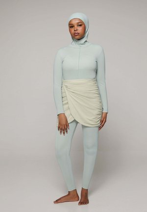 WEST - MODEST SWIMWEAR SET/BURKINI - Bikini - sage and mint