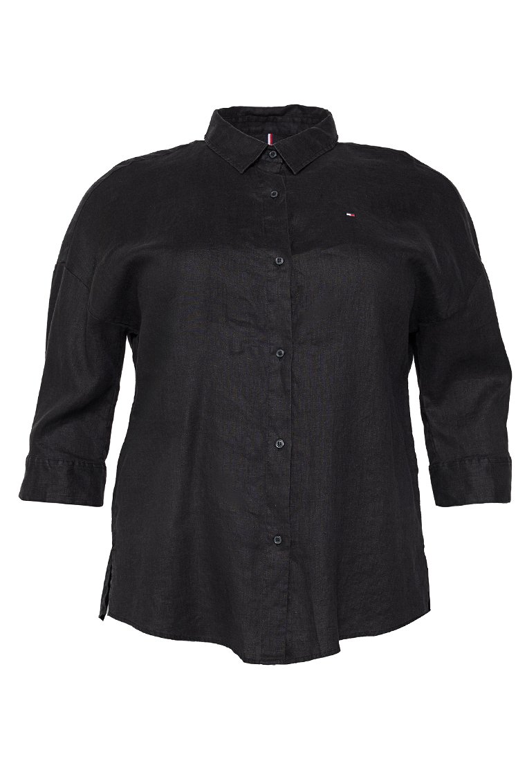 Tommy Jeans Overhemdblouse zwart Tommy Jeans Overhemdblouse zwart