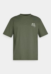 REAL TEE - T-shirt estampada - green