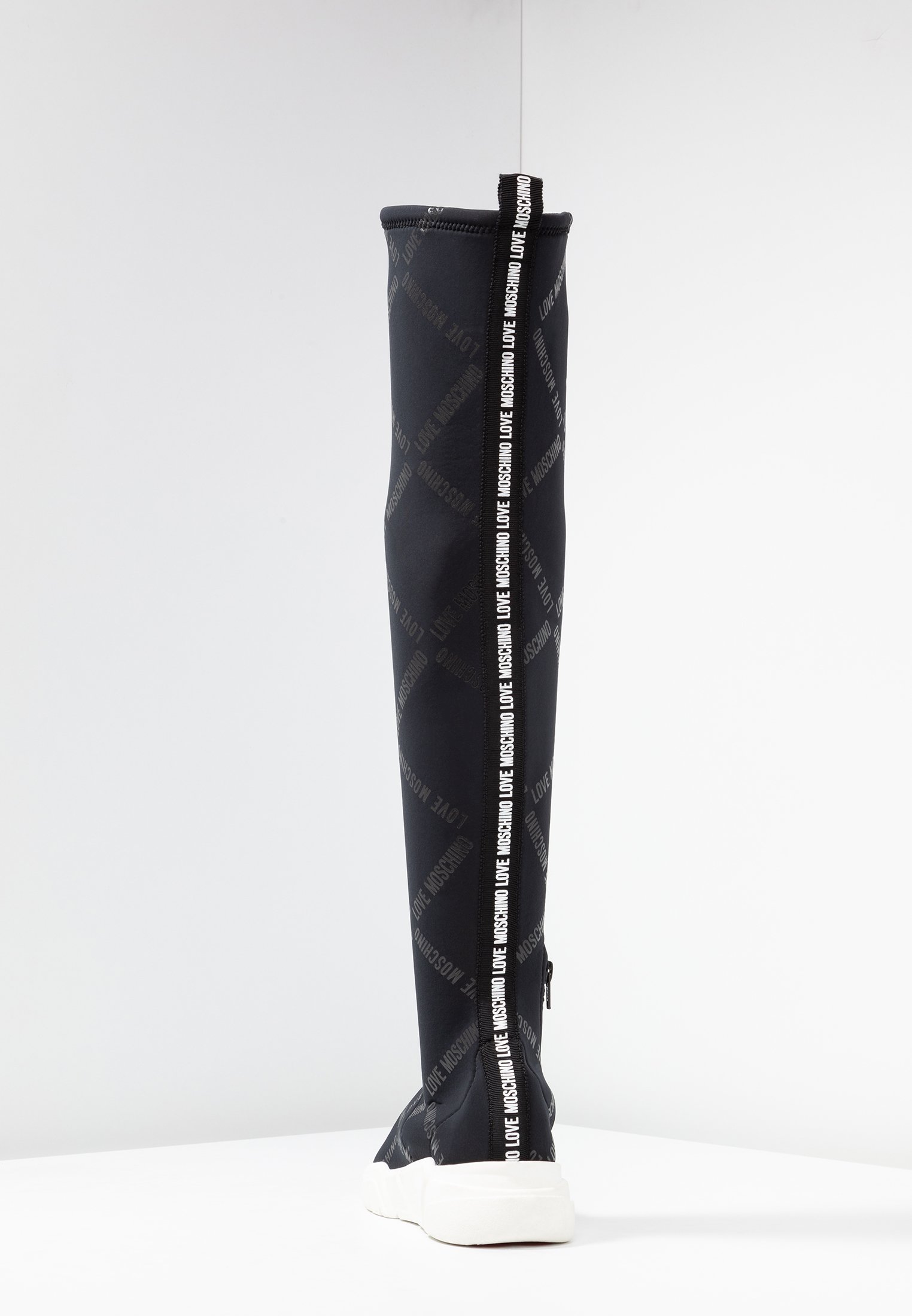 Love moschino over the knee boots Clearance