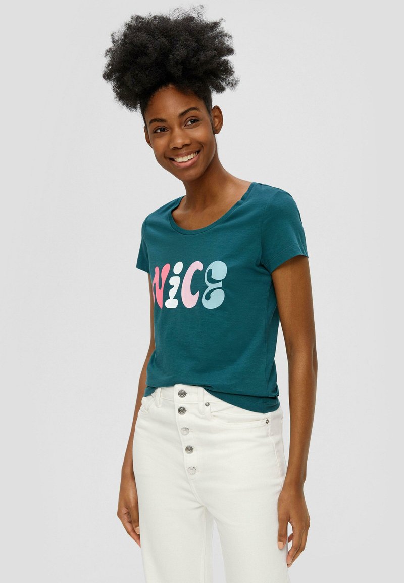 QS T-Shirt Donna – Maglietta Basic Morbida E Comoda – Capo Essenziale Per Ogni Giorno