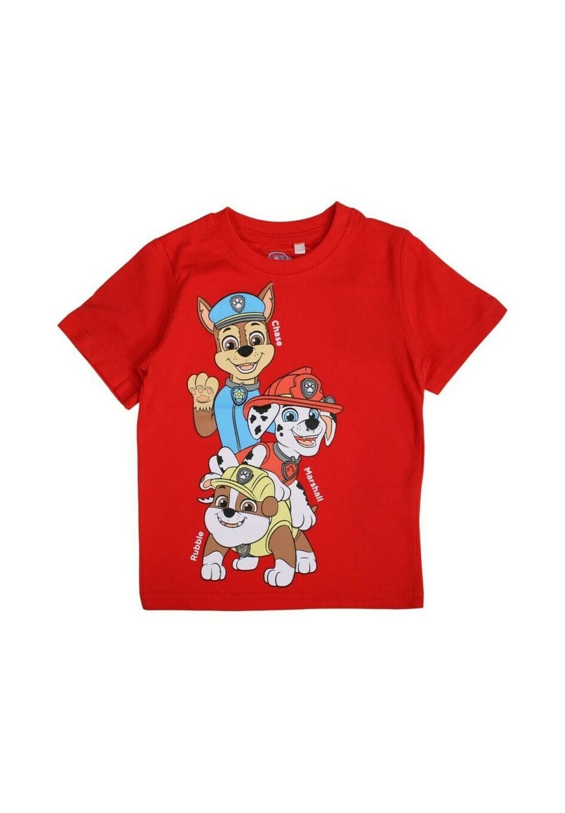Paw Patrol T-shirt print rood Paw Patrol T-shirt print rood