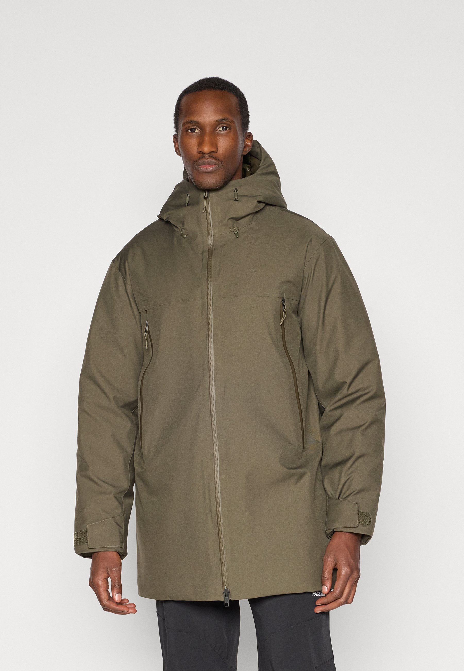 The North Face RANGE PARKA - Down coat - new taupe green/grey 