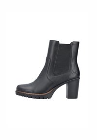 Rieker Bottines à plateau - schwarz