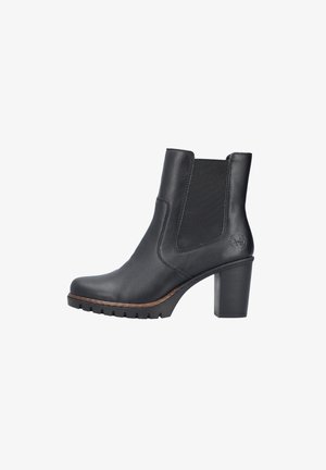 Rieker Plateaustiefelette - schwarz