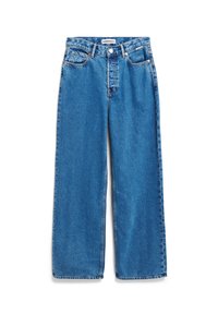 ENIJAA - Flared Jeans - blue denim