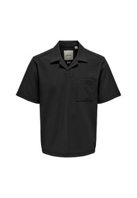 ONSPLI PLISSE  - Polo - jet black