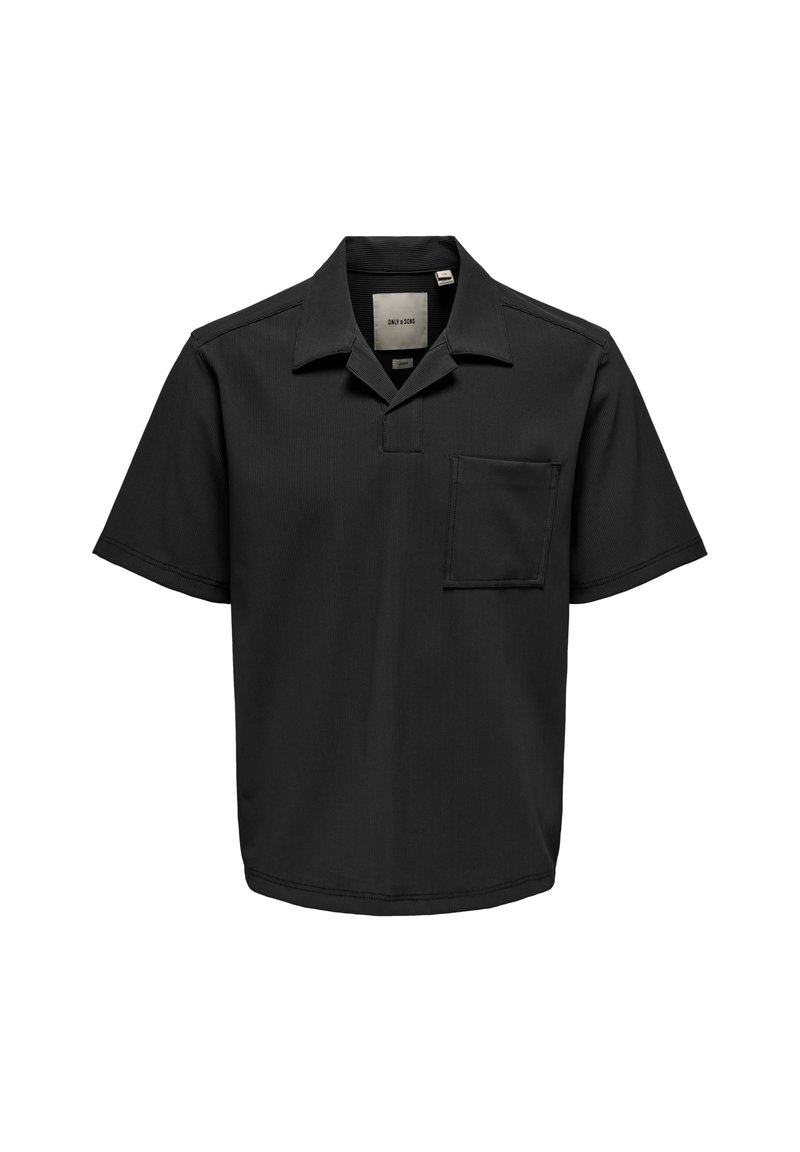 Only & Sons Poloshirt zwart Only & Sons Poloshirt zwart