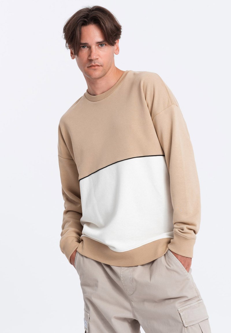 Ombre Sweatshirt - beige