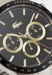 Lacoste BOSTON - Rannekello ajanottotoiminnolla - silver- coloured